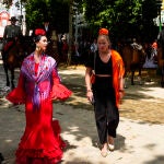 Ambiente del miércoles de Feria de Abril de Sevilla 2025