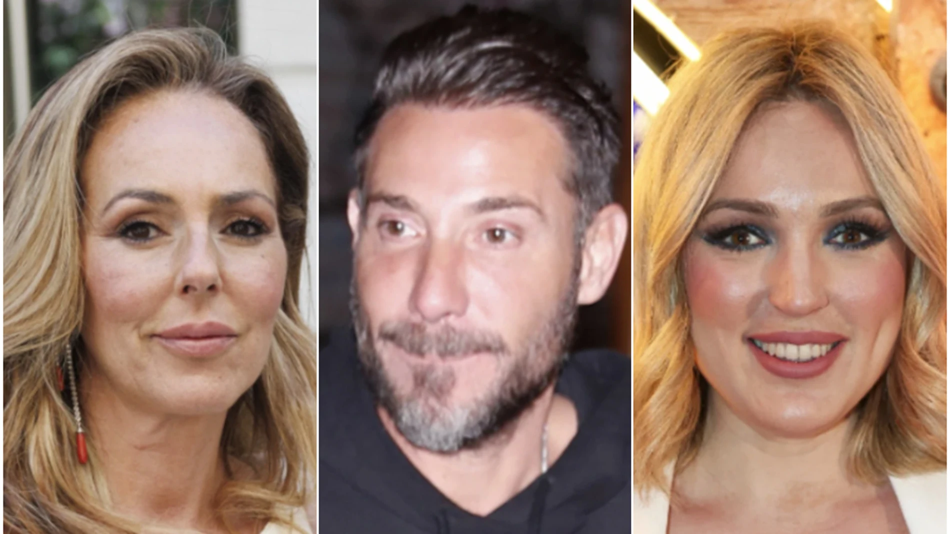 Rocío Carrasco, Antonio David Flores y Marta Riesco