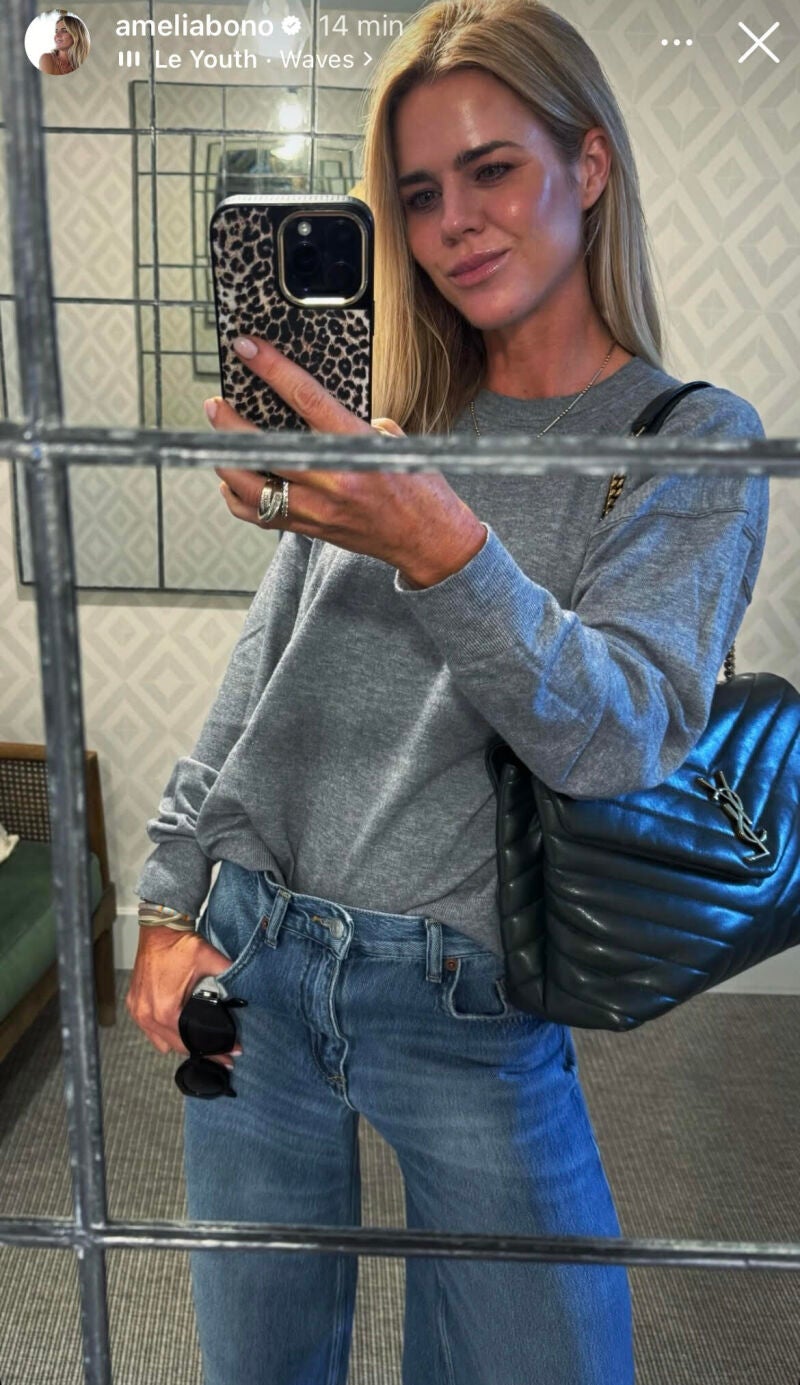 El look de Amelia Bono. 