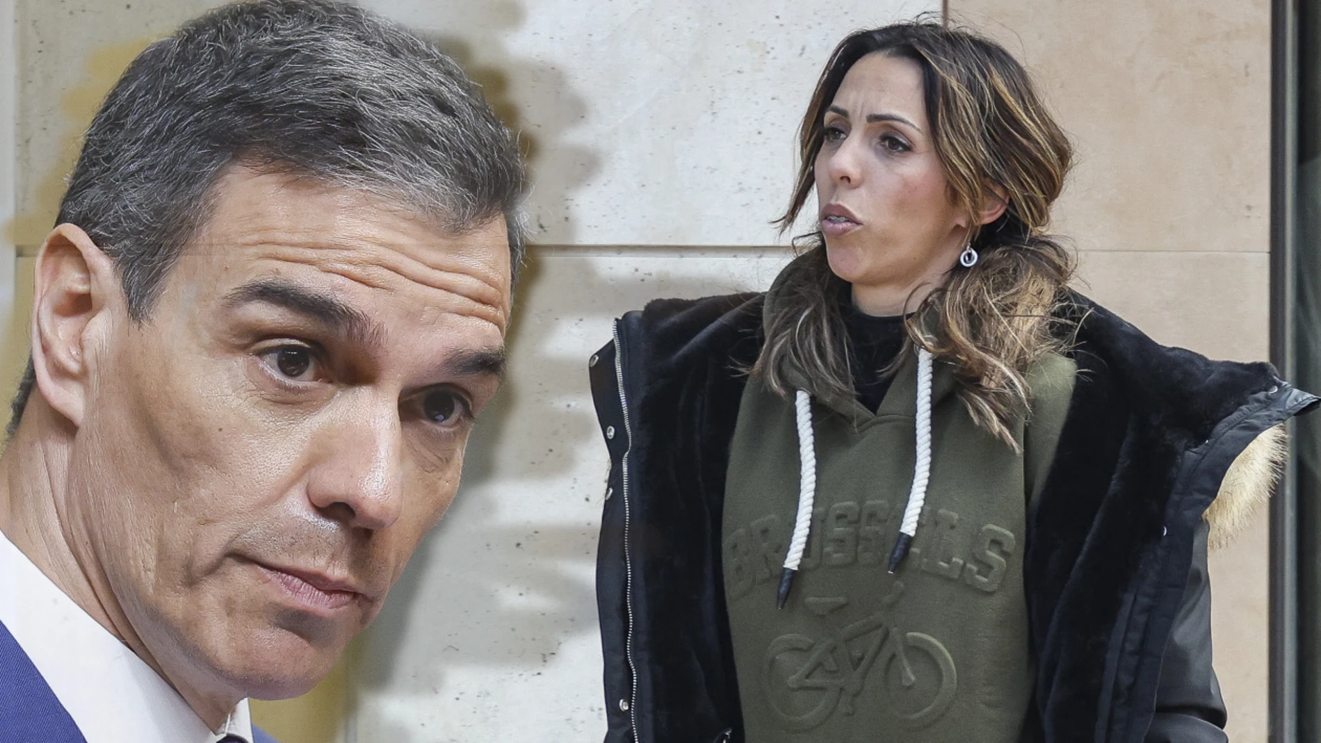 Pedro Sánchez y Paola Olmedo