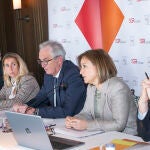 Un momento de la presentación de XIV Informe sobre «La Financiación de la Pyme en España»