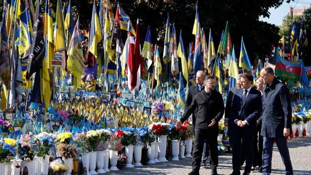 European leaders visit Ukraine