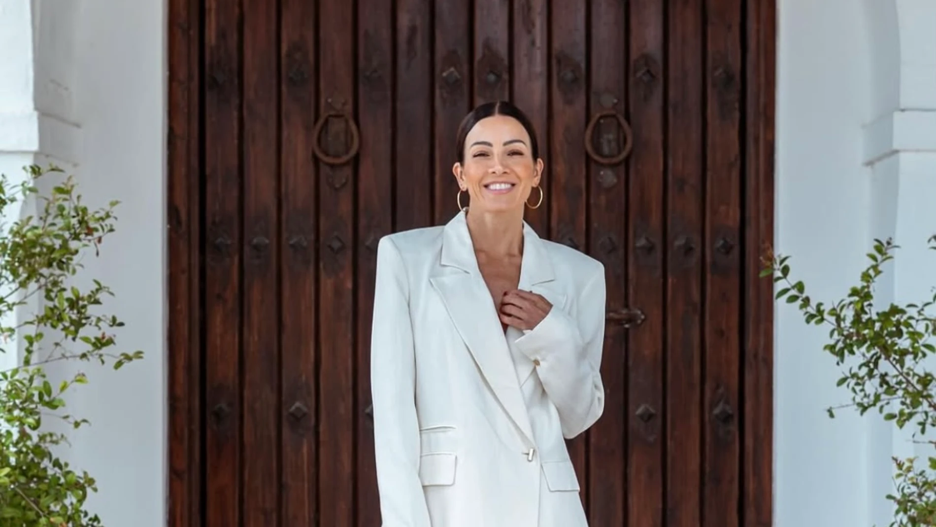 El look de Virginia Troconis.