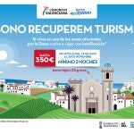 Turisme CV abre este lunes la inscripción al programa Bono Viaje ‘Recuperem Turisme’ 2025 dirigido a personas damnificadas por la barrancada del pasado 29 de octubre
