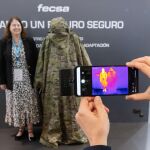 El desarrollo de la capa de invisibilidad en la que trabaja Fecsa para no ser detectado de la huella de calor.