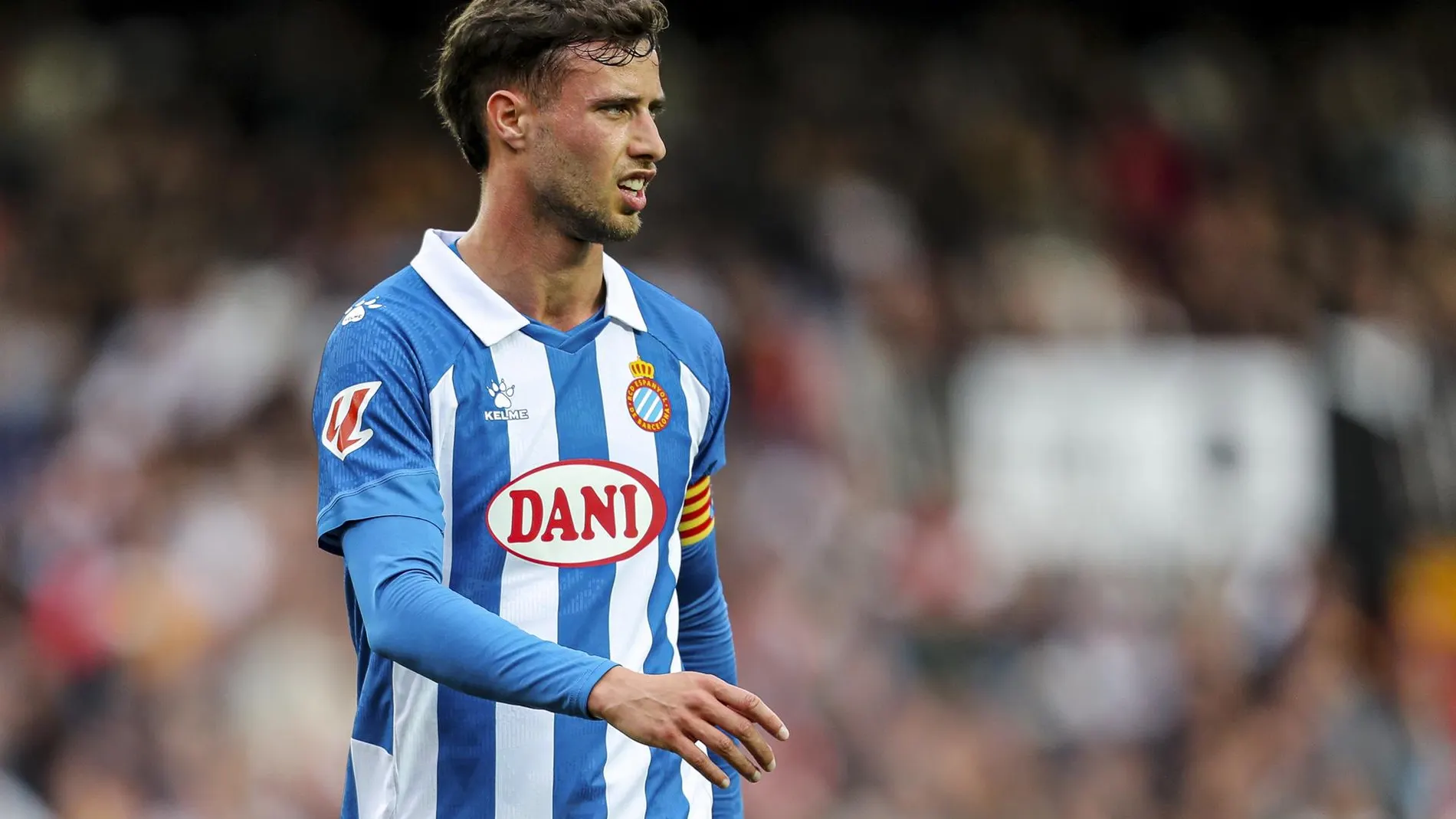 Fútbol.- Javi Puado: "Jugamos en casa, somos el Espanyol y esperamos ganar"