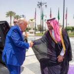 El presidente estadounidense, Donald Trump, viaja a Arabia Saudí