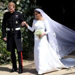 Vestido de novia de Meghan Markle.