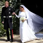 Vestido de novia de Meghan Markle.