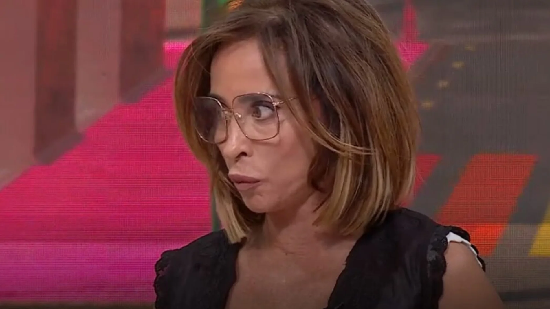 María Patiño en 'La familia de la tele'