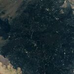 La NASA descubre una enigmática mancha negra en el desiento del Sáhara