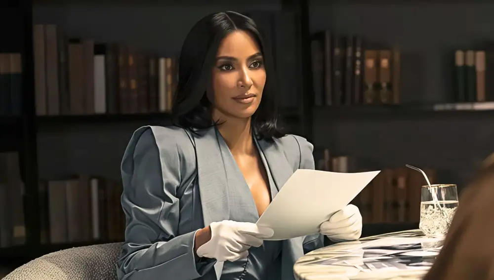 Captura de Kim Kardashian en 'All's Fair'