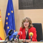 La presidenta del Tribunal Superior de Justicia de Castilla y León (TSJCyL), Ana del Ser, presenta la Memoria Judicial de 2024