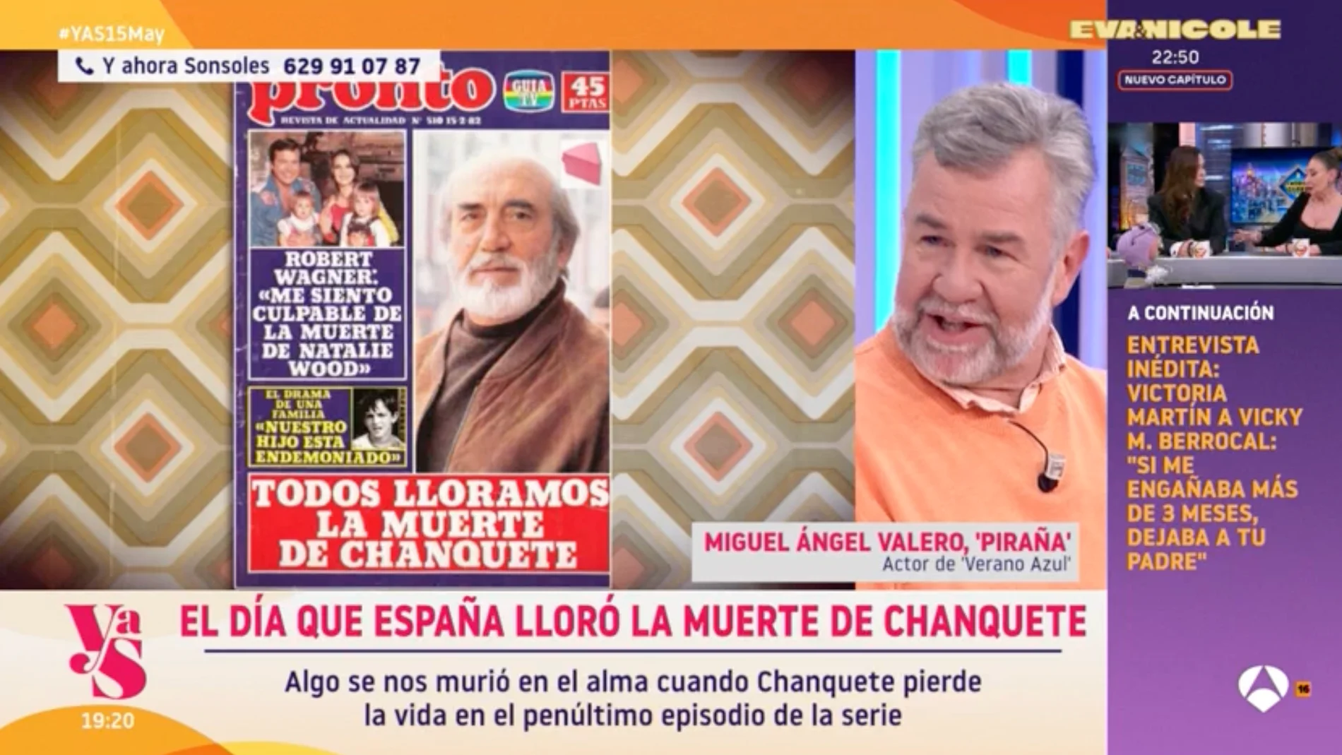 Captura de Miguel Ángel Valero en 'Y ahora Sonsoles'