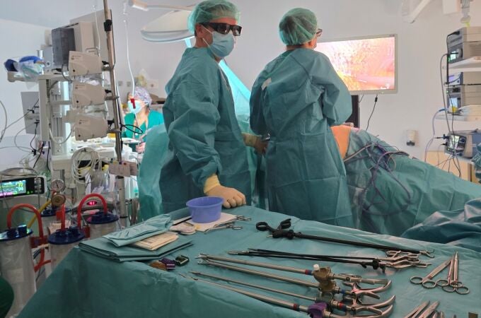 Un quirófano del 12 de Octubre Un quirófano del 12 de Octubre