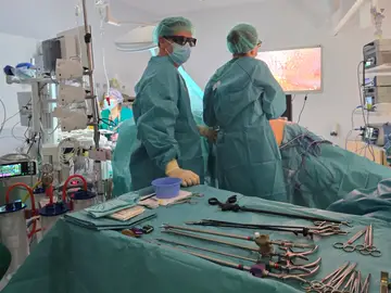 Un quirófano del 12 de Octubre Un quirófano del 12 de Octubre