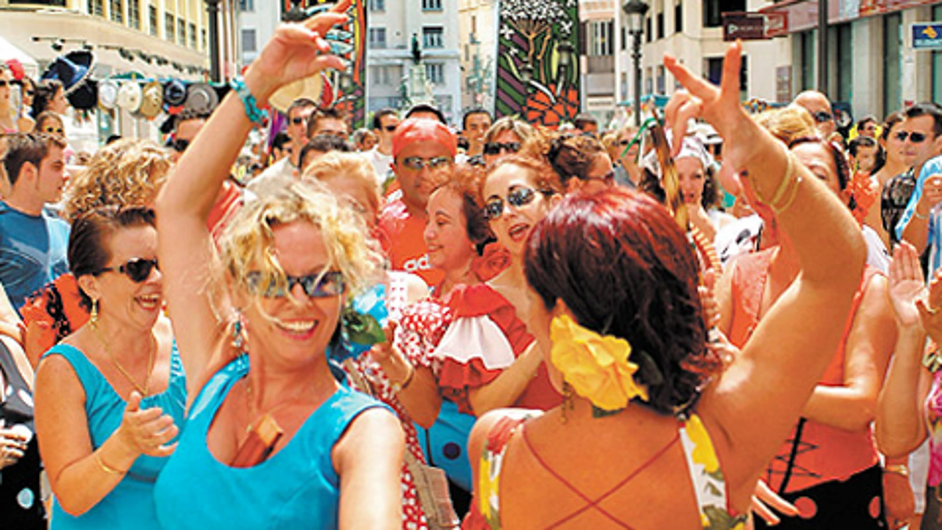 Imagen de archivo de la Feria de Málaga