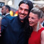 Yolanda Díaz y Oliver Laxe en Cannes