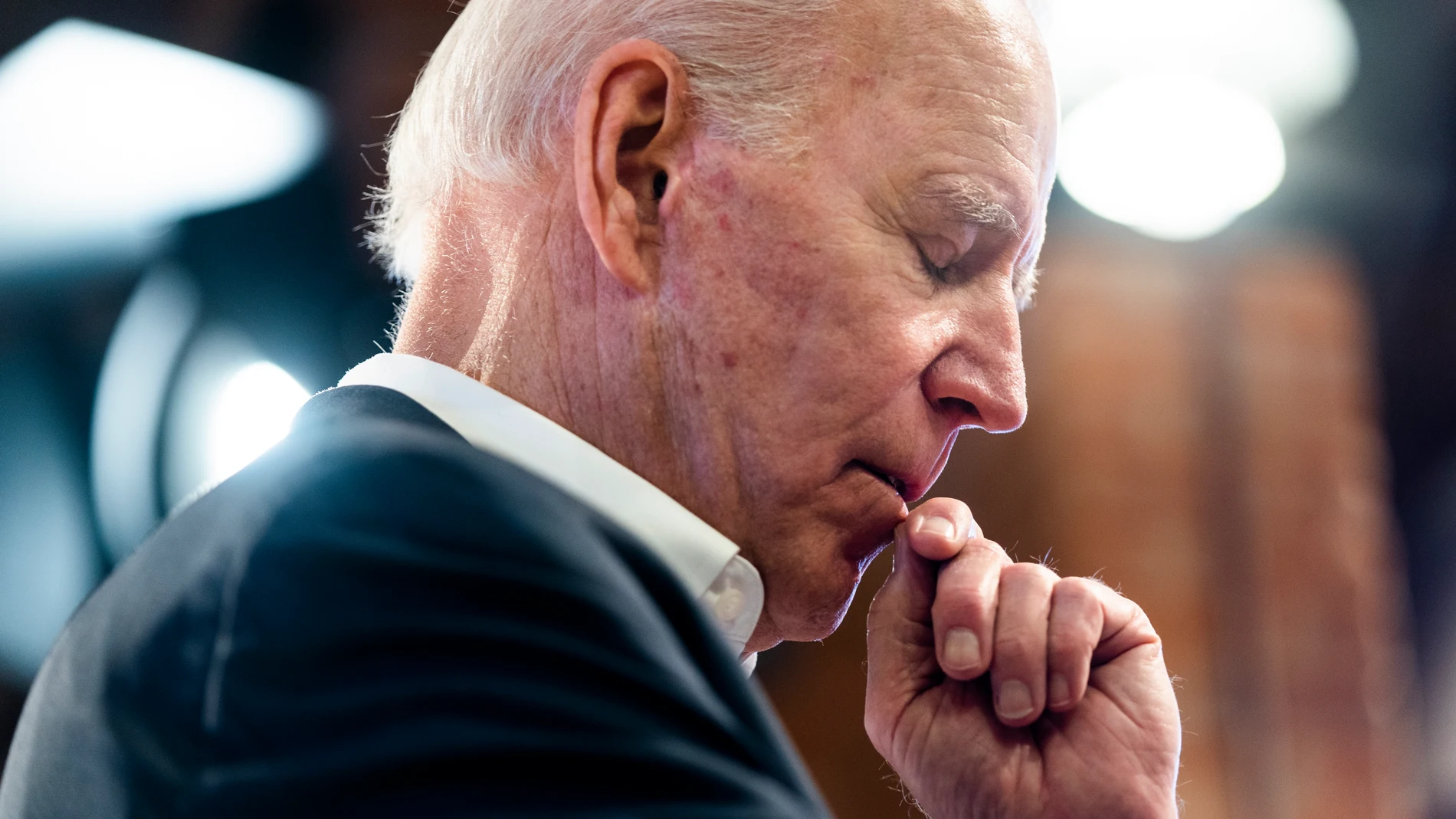 Newton (United States), 18/05/2025.- (FILE) - Joe Biden campaigns to be the 2020 Democratic presidential nominee at the Legacy Plaza Building in Newton, Iowa, USA, 30 January 2020 (re-issued 18 May 2025). Former US president Biden was diagnosed with prostate cancer with metastasis to the bone, according to a statement from his personal office released on 18 May 2025. EFE/EPA/JIM LO SCALZO *** Local Caption *** 55835550