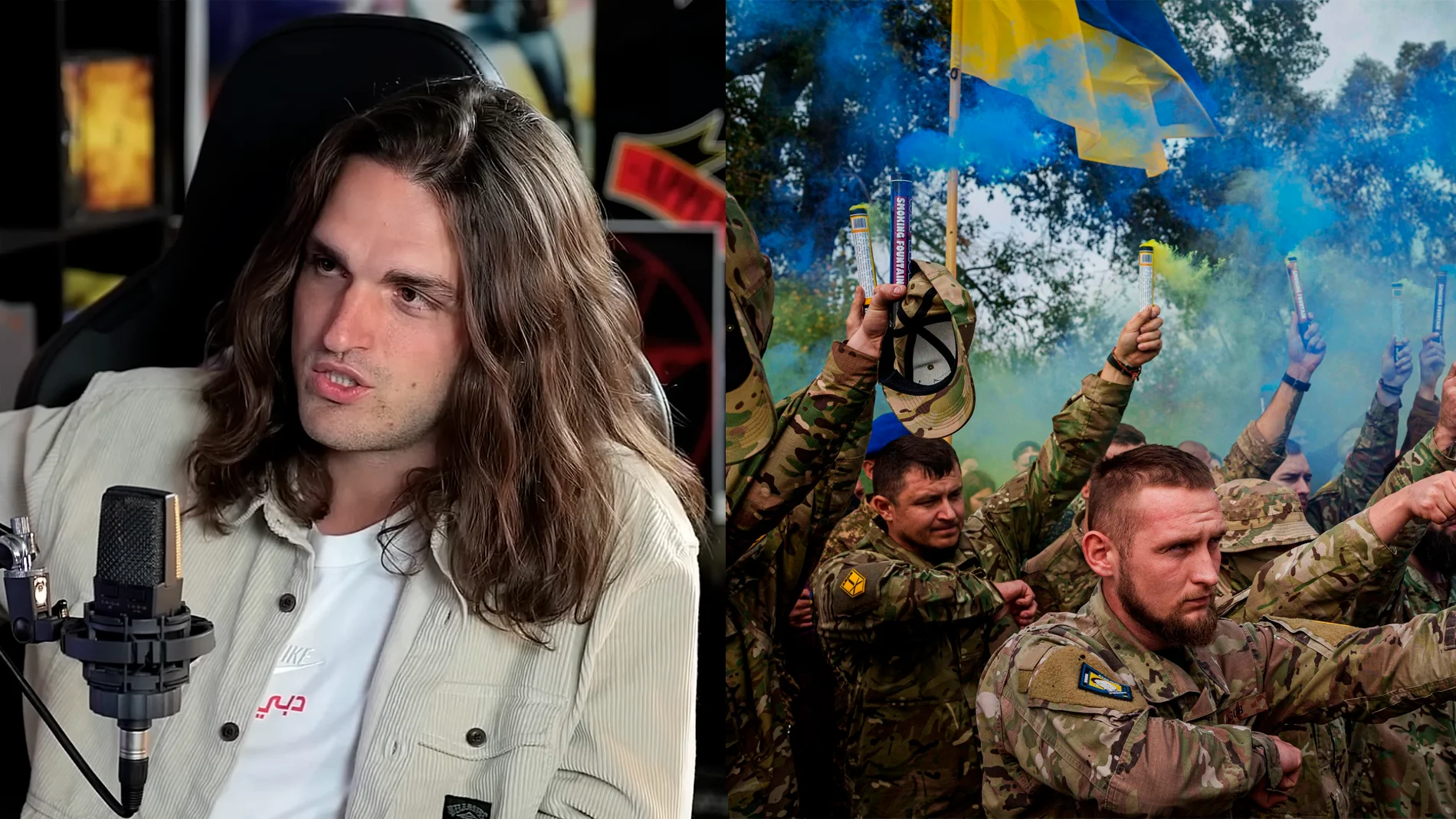 Un youtuber explica cómo es realmente estar en la guerra de Ucrania y cuál es el mayor peligro