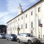 Exterior del hospital San Giovanni Addolorata, en la capital romana