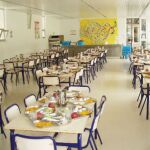 El comedor de un colegio 