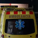 Unas ambulancias, en una imagen de archivo
