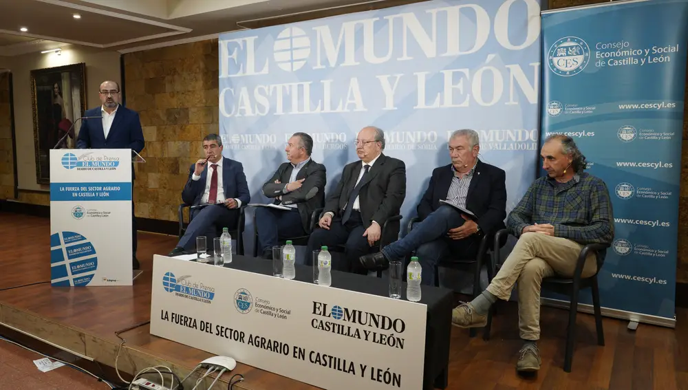 Marco Morala durante su intervención en el acto