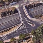 Cortes y desvíos de tráfico este martes por la reparación del paso superior de A-6 en el enlace de Torrelodones Colonia