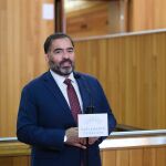 El portavoz parlamentario del PP, Alberto Pazos. 