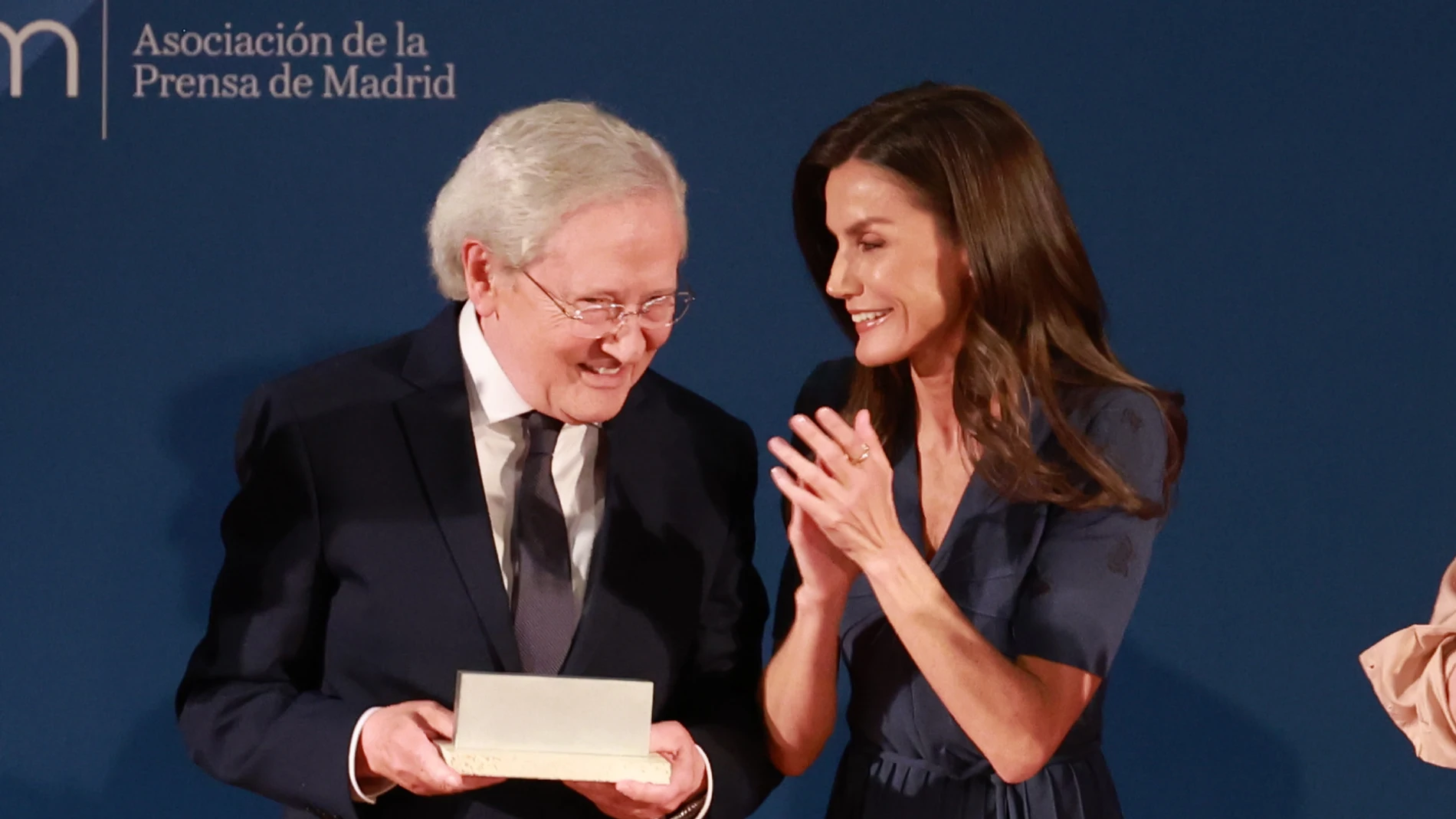 Confidencias entre Fernando Ónega y la Reina Letizia