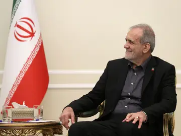 Imagen de archivo del presidente de Irán, Masud Pezeshkian Imagen de archivo del presidente de Irán, Masud Pezeshkian