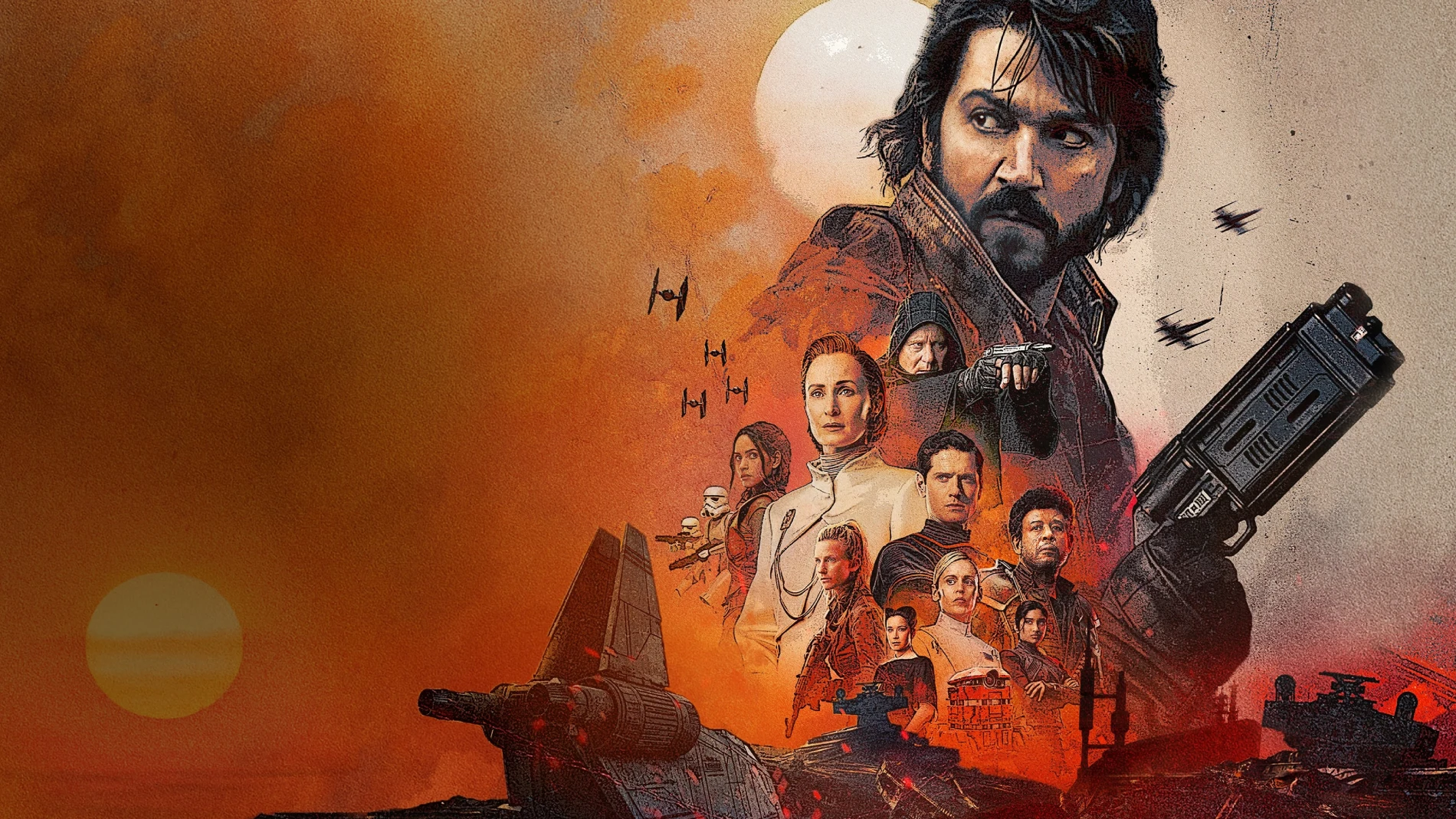 Diego Luna interpreta a Cassian Andor en la serie de 'Andor'