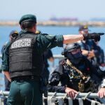 Efectivos de la Guardia Civil en el ejercicio