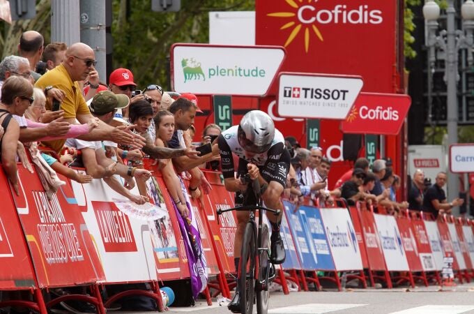 Última contrarreloj de La Vuelta celebrada en Valladolid