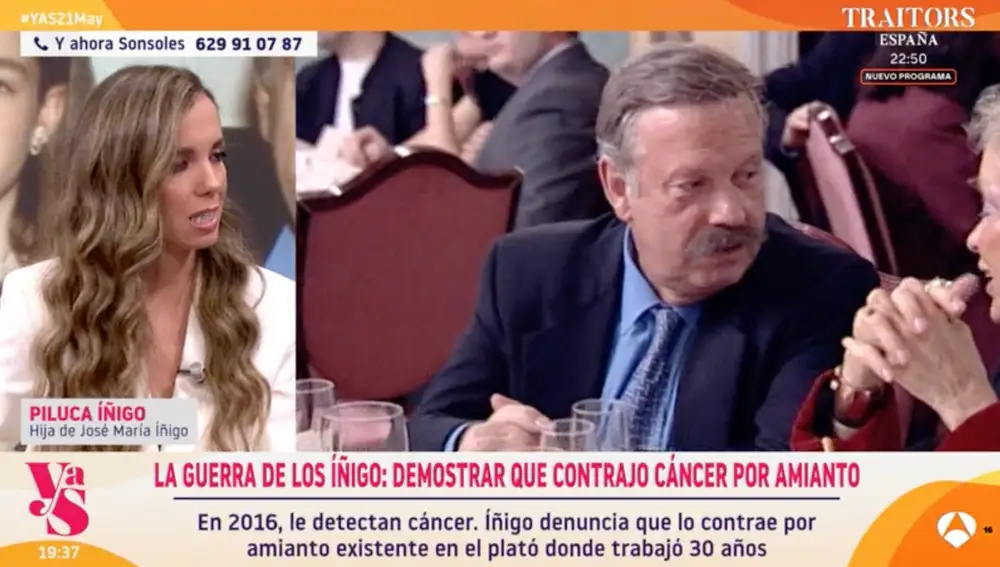 Captura de Piluca, hija de José María Iñigo en 'Y ahora Sonsoles'