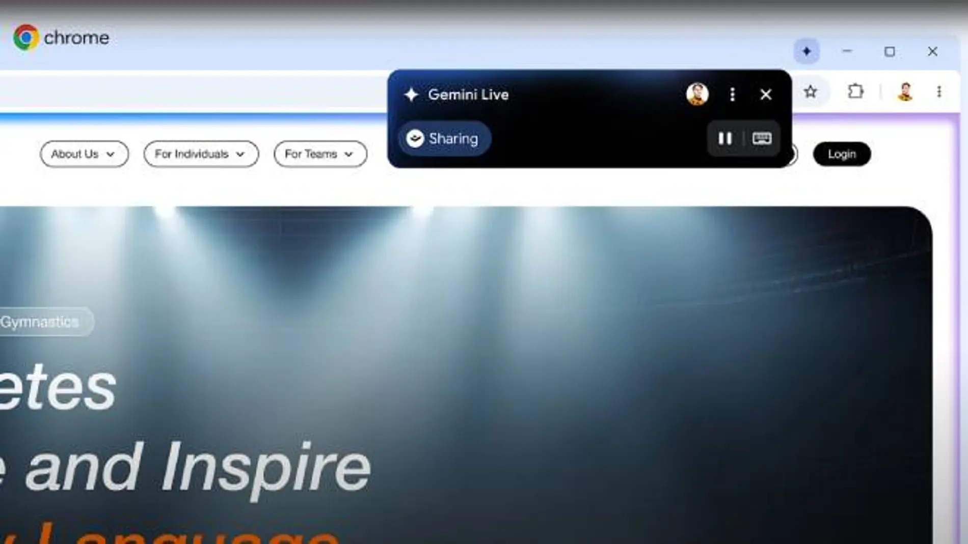 Google integra Gemini con el navegador Chrome, pero tendrás que pagar.