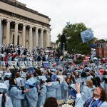 Columbia University commencement ceremony in Manhattan