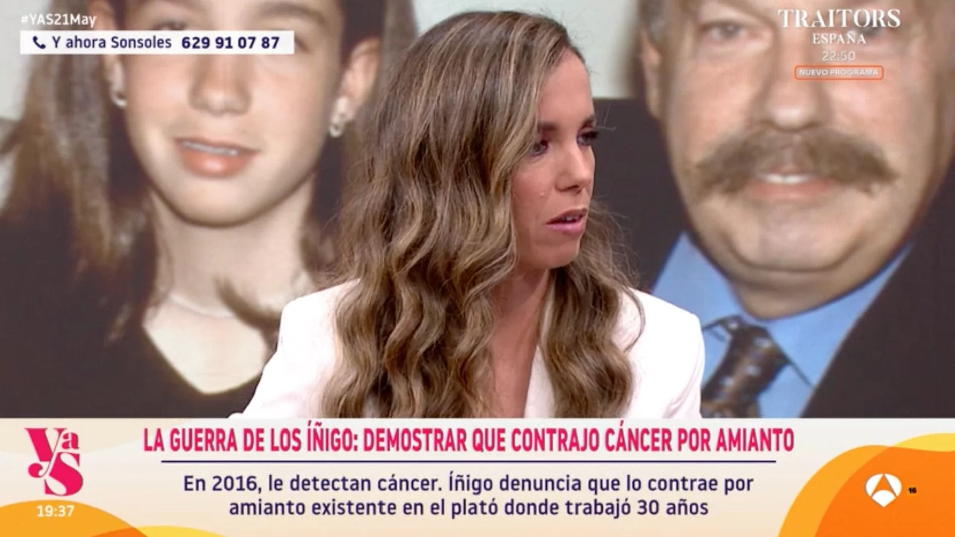 Captura de Piluca, hija de José María Íñigo, en 'Y ahora Sonsoles'