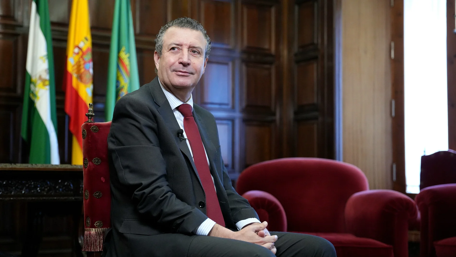 Javier Fernández, presidente de la Diputación Provincial de Sevilla