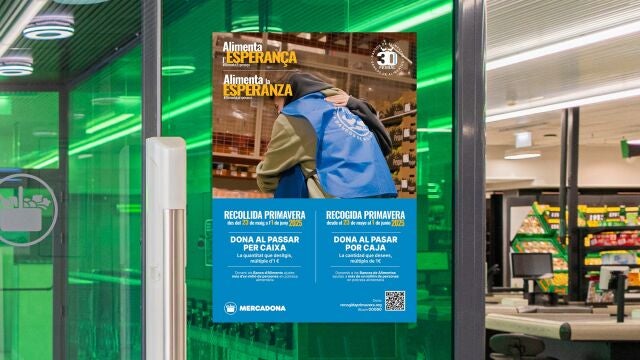 Mercadona colabora con FESBAL en la Recogida Primavera 2025