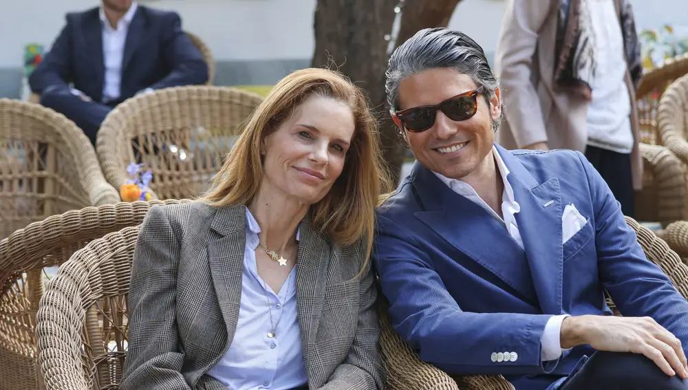 Olivia de Borbón y Julián Porras