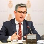 El ministro de Presidencia, Justicia y Relaciones con las Cortes, Félix Bolaños, comparece este viernes en la 