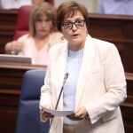 Candelaria Delgado sufre un desvanecimiento cuando comparecía en el Parlamento