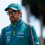 Fernando Alonso, piloto de Aston Martin