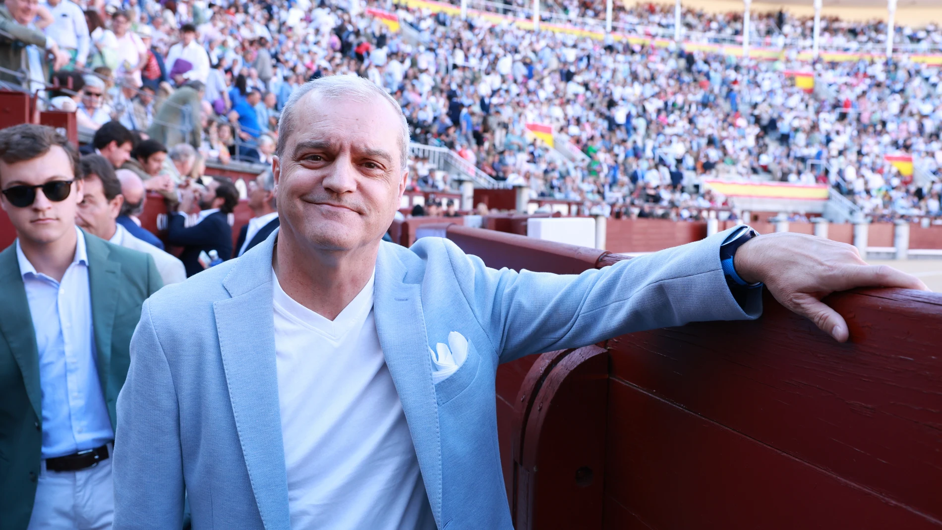 El presentador Ramón García