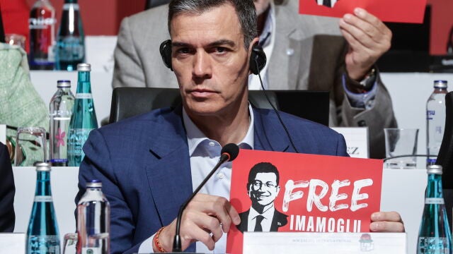 Pedro Sánchez en Internacional Socialista