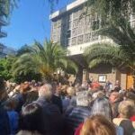 Protesta ciudadana en el Parque de las Avenidas de Madrid contra un albergue para inmigrantes