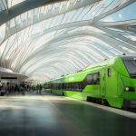 Recreación de uno de los futuros trenes que fabricará Talgo para Flix