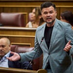 Sesión de control al Gobierno en el Congreso de los Diputados. Gabriel Rufian © Alberto R. Roldán / Diario La 